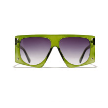 2019 Vintage Polygonal Sunglasses Women Green Square  Sun glasses Fashion Cool Eyeglasses UV400